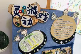 课程主题展板，颜色靓丽内容清晰哦图片