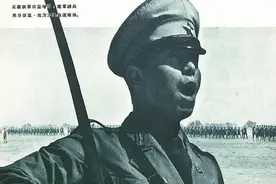 华北治安军，虽然我们当汉奸，但是军装要整个西式小翻领图片