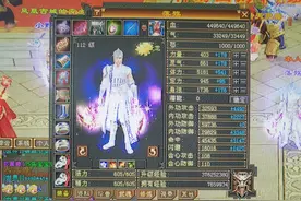 一人打一区！天龙怀旧服第一天龙落殇面板曝光，网友：孤独的王者图片