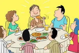 请一个，来一桌，如此蹭饭蹭到人两腿发软图片