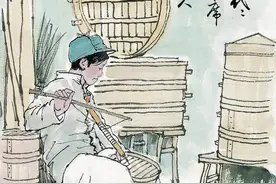 老北京人爱面食，“修笼屉”也算是老辈人特有的一门绝活儿图片