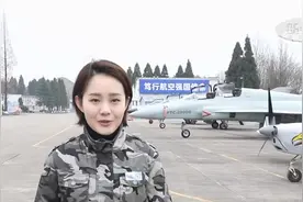 央视美女记者带您走进贵飞，解密歼教9系列飞机的奥秘图片