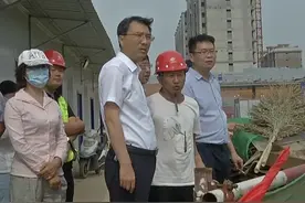 「泽州县」张军调研丹河新城项目建设情况图片