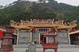 广东省饶平县一处旅游观光的好地方。(东岩山风景区)图片