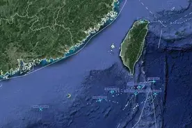 美国神秘专机抵台前，7架次美军机现身台湾南方海域图片