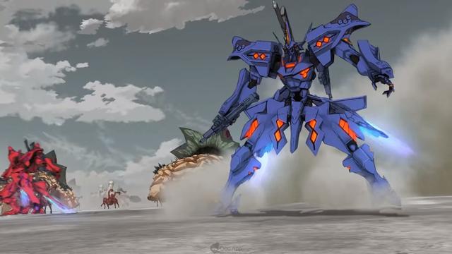 这裡的人类操作著名为「战术步行战斗机(战术机)」的人型兵器,与敌对