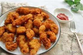 孩子想吃鸡米花，30分钟做了一大盘，又香又酥，比外卖都快图片