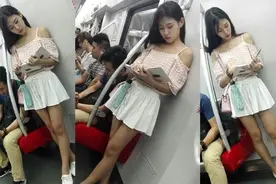 走路时不小心把美女手机屏撞坏，她说：帮我一个忙可以不赔钱图片