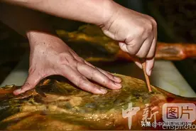 浙江金华：金华火腿古法验收图片