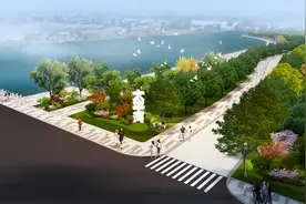 石家庄太平河南岸绿道贯通工程 全线6米宽景观路10月1日前建成通车图片