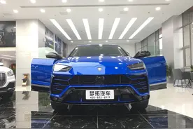 国内唯一一台suv蓝色兰博基尼urus-动力强劲视频封面