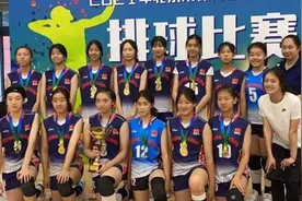 朱婷14岁的妹妹喜获冠军！她曾获郎平称赞，球迷期待她进入国家队图片