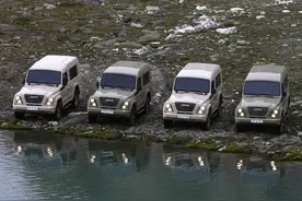 来自依维柯的轻型越野车，装配的竟是卡车发动机图片