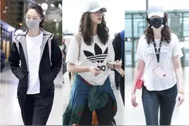 惠若琪这腿也太长了，穿健美裤秀长腿，真是被运动员耽误的超模图片