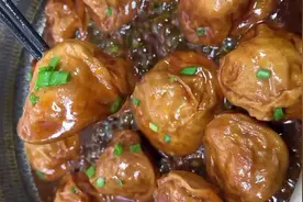 油面筋怎么做好吃？试试油面筋酿肉，劲道爽口汤鲜味浓，百吃不厌图片