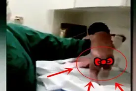 “最牛新生儿”火了，剪完脐带光着身子就想跑，网友：哪吒转世图片
