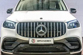 全新奔驰AMG GLS 63实拍，动力强悍，内饰豪华图片