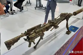 乌克兰新款大狙造型怪异！配备液压筒，号称能狙杀4000米超远目标图片
