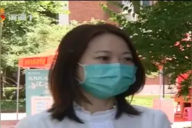滨海电视台播出科大抗疫服务队事迹图片