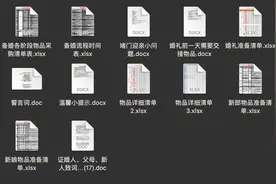 超全备婚清单表1——各阶段物品采购清单表图片