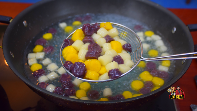 广式三色芋圆做法，配方和步骤全分享，厨房小白也能学会