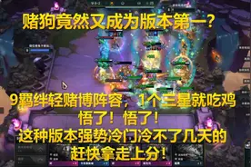 云顶之弈：带师我悟了！赌狗竟然又成了版本T0级冷门阵容图片