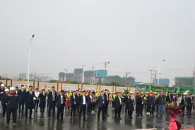 保品质，抢进度，塑造豪宅标杆｜荣盛华府工程誓师侧记图片