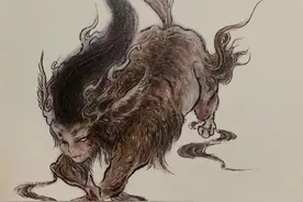 国学《山海经》——山「犭军」，狱法山上的神行太保图片