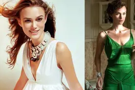 凯拉·奈特莉：英伦玫瑰，平胸身材也能成女神图片