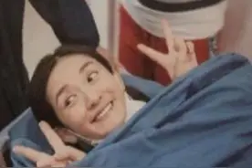 谢娜谈双胞胎生产的全过程，何炅张杰全程陪伴！图片