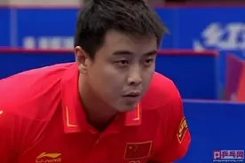 没有强大正手，在王皓面前讨不了好，鹿特丹世乒赛韩国金民石脆败图片