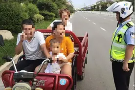 老乡！电动三轮车真不能载人！图片