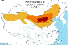 记者直击榆林沙尘暴来袭！所有航班延误，高速公路管制图片