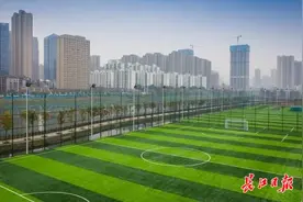 今年武汉新建社区足球场207片，手机可直接订场地图片
