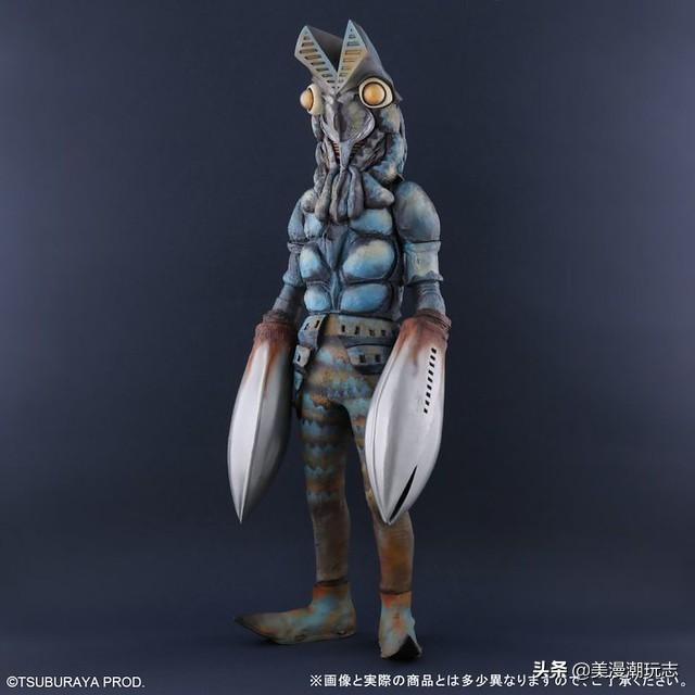 52CM高的奥特曼系列经典怪兽巴尔坦星人，你得来一个