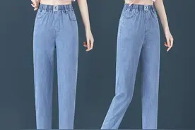 炎炎夏日，一条天丝八分牛仔裤搭配这几款鞋子，让你不要太好看图片