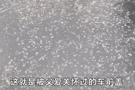 父亲用钢丝球帮儿子洗车，儿子：不修了，保存这份爱图片