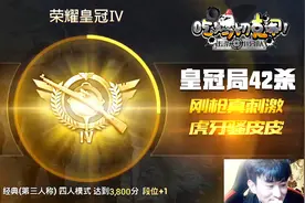 刺激战场又出皇冠局42杀吃鸡神操作，网友：不愧是不求人的队友视频封面