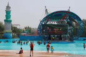 壶关太行欢乐谷水世界今天正式开园迎客图片