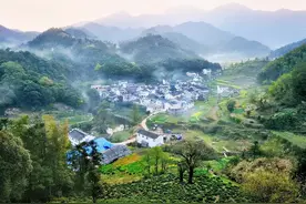 安徽有一个“瘦子村”，生态环境优异，被誉为神仙居住的地方图片