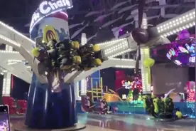 北京欢乐谷又出事了！设备故障致多名儿童倒挂空中，刚刚官方致歉图片