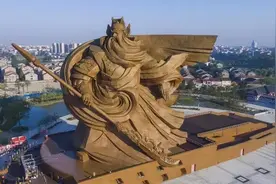 全球最大的关公像：重达1200吨耗资15亿建成，如今或将被拆图片