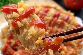 嘴巴寂寞试试它，自制鸡排，肉嫩入味，脆鳞片片，零失败图片