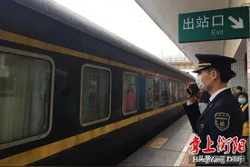 衡阳火车站多数停运列车恢复开行，仅63趟停运图片
