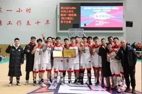 西财男篮勇夺第23届CUBA中国大学生篮球一级联赛（四川赛区）桂冠图片