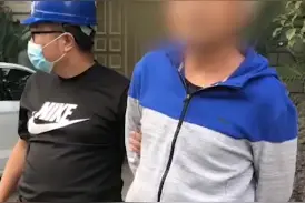 浙江东阳  吃瓜吃到自己头上了！嫌犯围观抓捕现场被抓图片