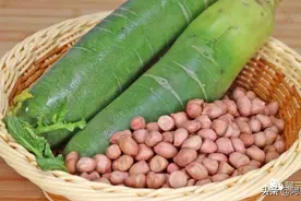 萝卜别再腌着吃了，加1把花生米，教你新做法，营养解馋比肉还香图片