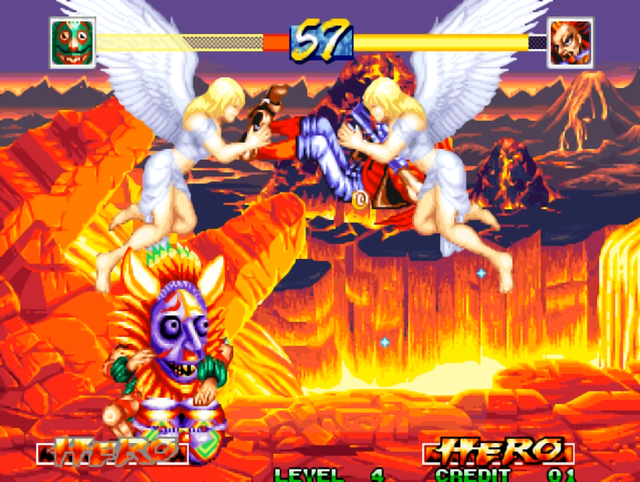 经典街机《世界英雄》极度残忍的必杀技，让人无法释怀的秘密花园