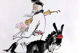 八仙中的张果老是历史上真实人物，百岁的他因为法术被唐玄宗赐婚图片