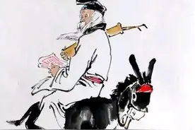 八仙中的张果老是历史上真实人物，百岁的他因为法术被唐玄宗赐婚图片
